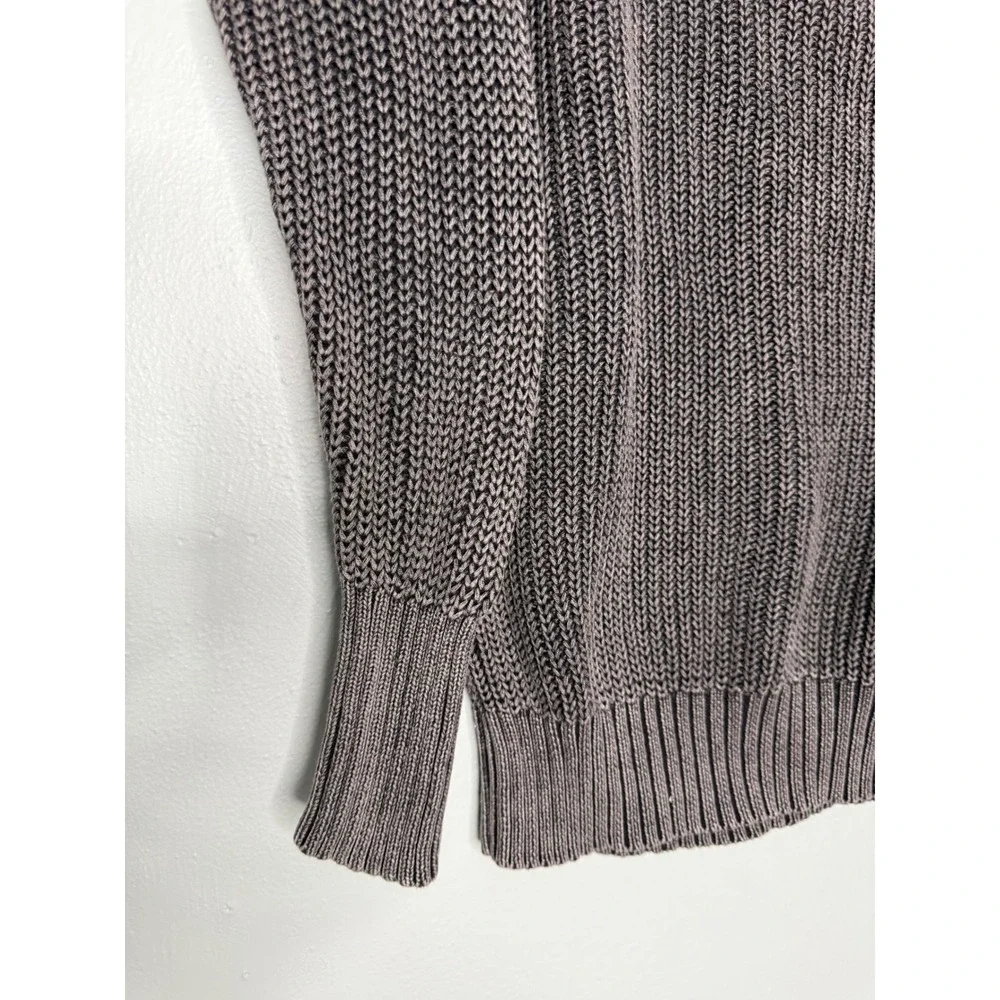 Free People Half‎ Moon Bay Pullover Knit Sweater Cold Off The Shoulder